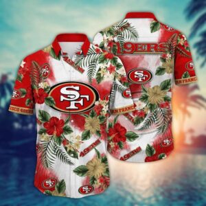 San Francisco 49ers Festival Time NFL Football Team Hawaiian Shirt