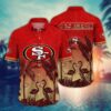 San Francisco 49ers Flamingo NFL Football Team Hawaiian Shirt