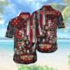 San Francisco 49ers Horror Characters NFL Football Team Hawaiian Shirt