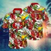San Francisco 49ers Parrots in Forest NFL Football Team Hawaiian Shirt