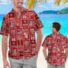 San Francisco 49ers Square Pattern NFL Football Team Hawaiian Shirt
