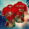 San Francisco 49ers Summer Plants NFL Football Team Hawaiian Shirt