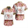 San Francisco 49ers Tropical Bliss Hawaiian Shirt