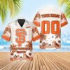 San Francisco Giants Personalized Name Number Hawaiian Shirt