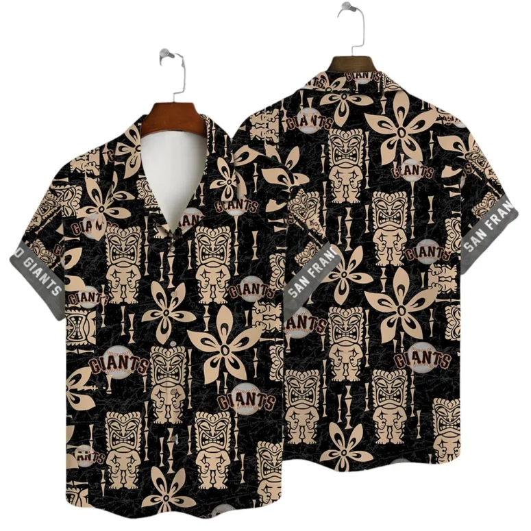 San Francisco Giants Tiki Vibes Hawaiian Shirt San Francisco Giants Tiki Vibes Hawaiian Shirt