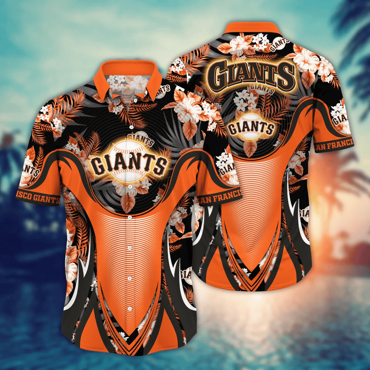 San Francisco Giants Tropical Pride Hawaiian Shirt San Francisco Giants Tropical Pride Hawaiian Shirt