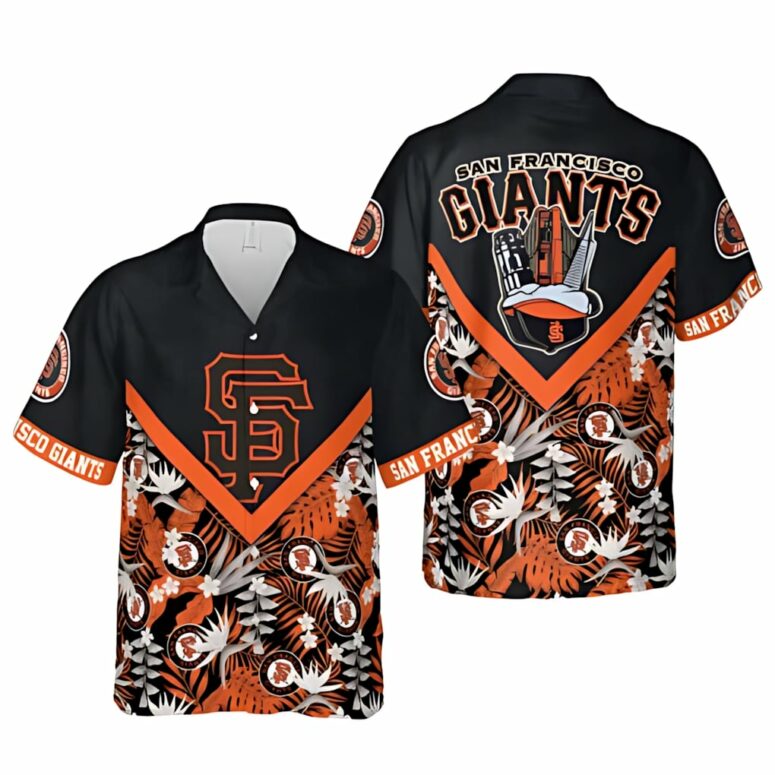 San Francisco Giants Vintage Badge Hawaiian Shirt San Francisco Giants Vintage Badge Hawaiian Shirt