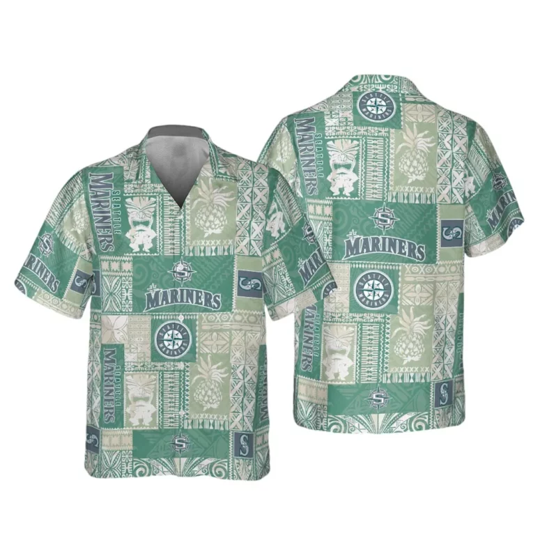 Seattle Mariners Tropical Escape Hawaiian Shirt Seattle Mariners Tropical Escape Hawaiian Shirt