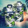 Seattle Seahawks Forest NFL Football Team Hawaiian Shirt