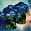 Seattle Seahawks Midsummer NFL Football Team Hawaiian Shirt