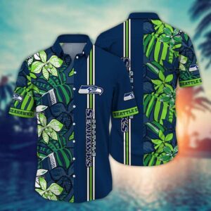 Seattle Seahawks Plants NFL Football Team Hawaiian Shirt