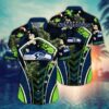 Seattle Seahawks Rainforest NFL Football Team Hawaiian Shirt