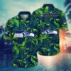 Seattle Seahawks Summer Forest NFL Football Team Hawaiian Shirt
