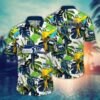 Seattle Seahawks Tropical Forests NFL Football Team Hawaiian Shirt