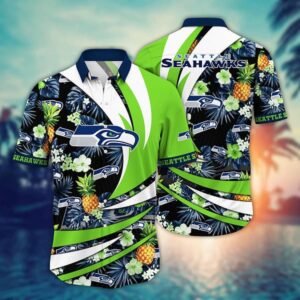Seattle Seahawks Tropical Fruits NFL Football Team Hawaiian Shirt