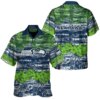 Seattle Seahawks Tropical Lagoon Hawaiian Shirt