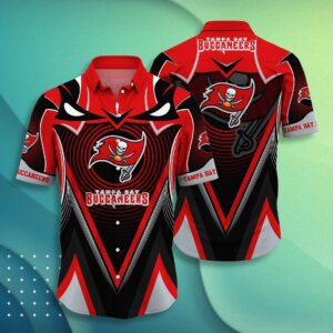 Tampa Bay Buccaneers Basic V1 NFL Football Team Hawaiian Shirt