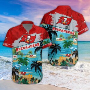 Tampa Bay Buccaneers Beach NFL Football Team Hawaiian Shirt