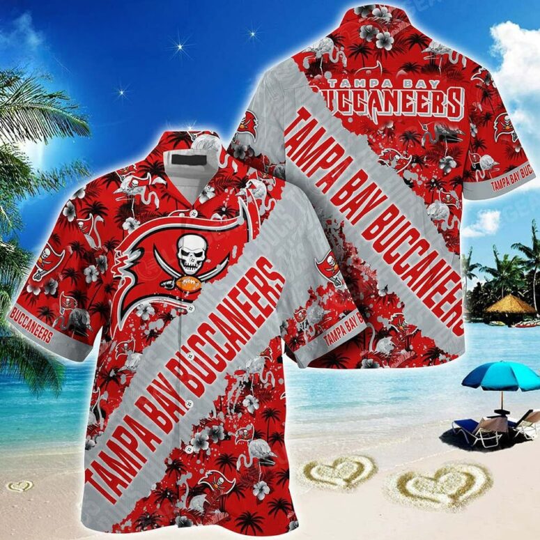 Tampa Bay Buccaneers Conquer The Field Hawaiian Shirt Tampa Bay Buccaneers Conquer The Field Hawaiian Shirt