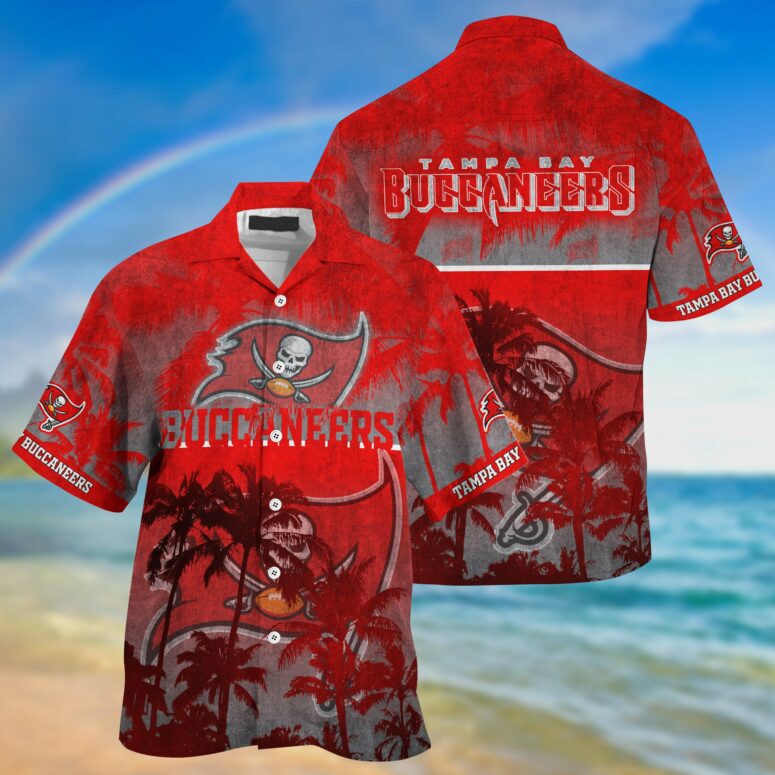 Tampa Bay Buccaneers Pirate Cove Hawaiian Shirt Tampa Bay Buccaneers Pirate Cove Hawaiian Shirt