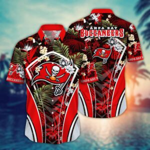 Tampa Bay Buccaneers Tropical NFL Football Team Hawaiian Shirt