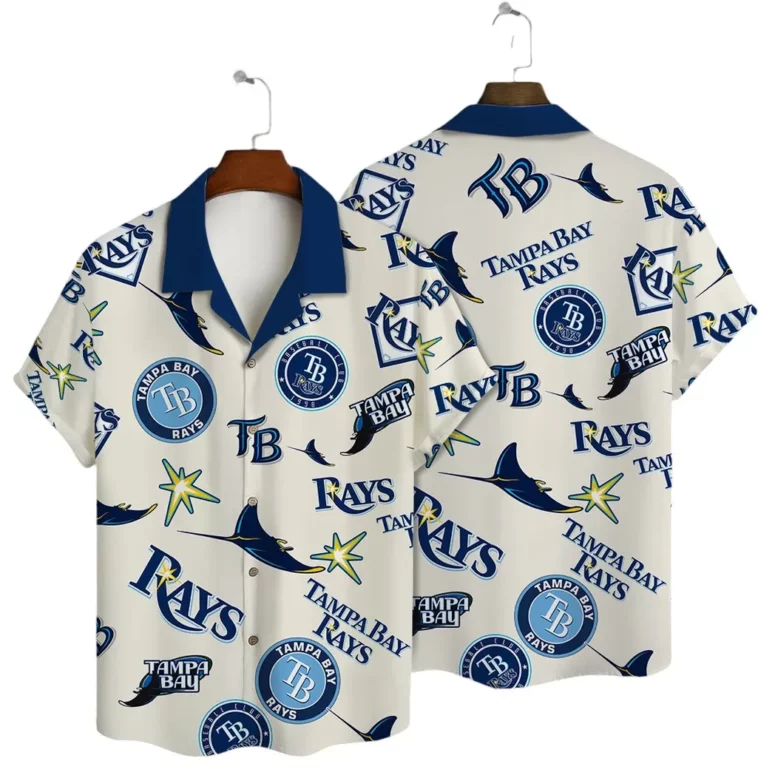 Tampa Bay Rays Classic Logo Hawaiian Shirt Tampa Bay Rays Classic Logo Hawaiian Shirt