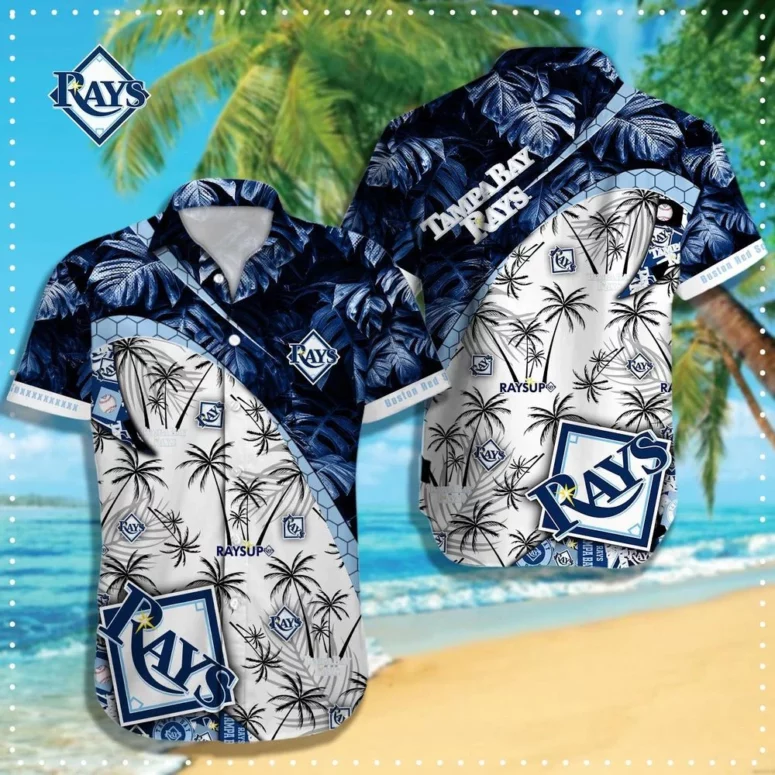 Tampa Bay Rays Island Escape Hawaiian Shirt Tampa Bay Rays Island Escape Hawaiian Shirt