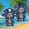 Tennessee Titans Calavera V2 NFL Football Team Hawaiian Shirt