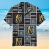 Vegas Golden Knights Logo Grid Hawaiian Shirt