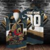 Vegas Golden Knights Warrior Spirit Personalized Hawaiian Shirt