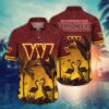 Washington Commanders Balltime NFL Football Team Hawaiian Shirt