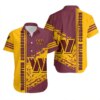 Washington Commanders Bold Streak Hawaiian Shirt