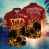 Washington Commanders Summer Scene NFL Football Team Hawaiian Shirt