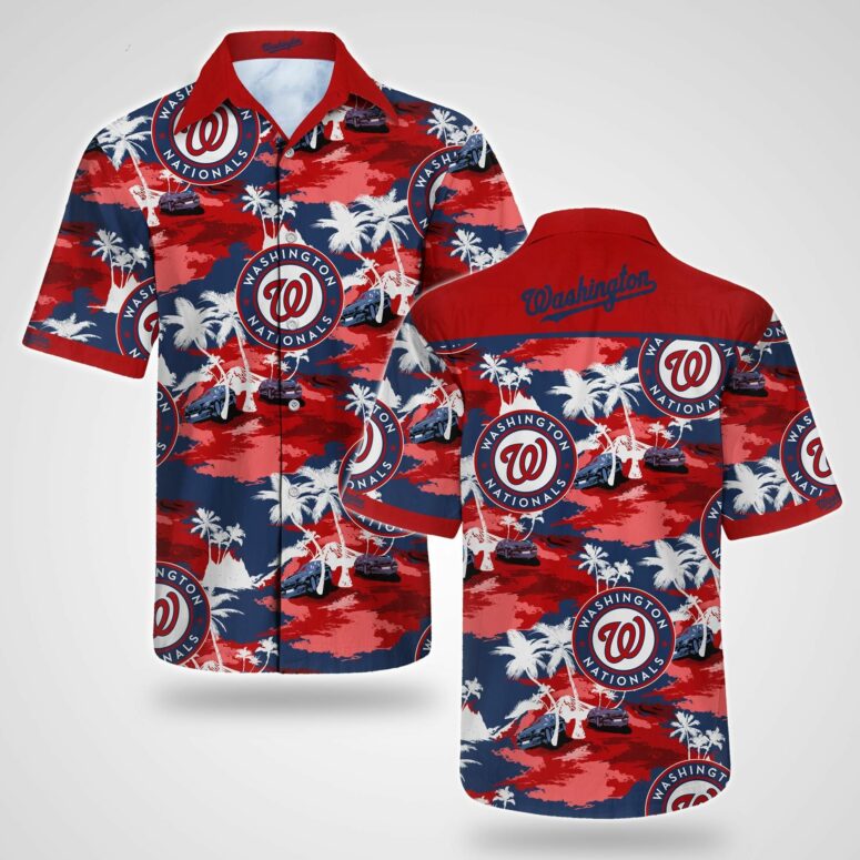 Washington Nationals Tropic Dreams Hawaiian Shirt Washington Nationals Tropic Dreams Hawaiian Shirt