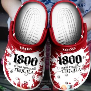 1800 Super Premium Tequila Drinking Crocband Clog Shoes