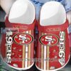 49Ers Hexagon Metal Texture Crocs Gift