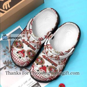 49Ers Skull Crocs Gift