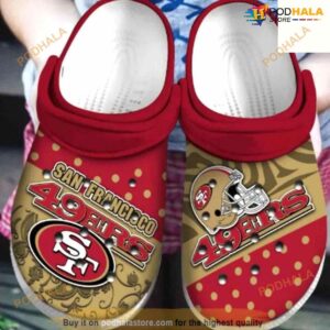 49ers Crocsband Clogs Custom Name