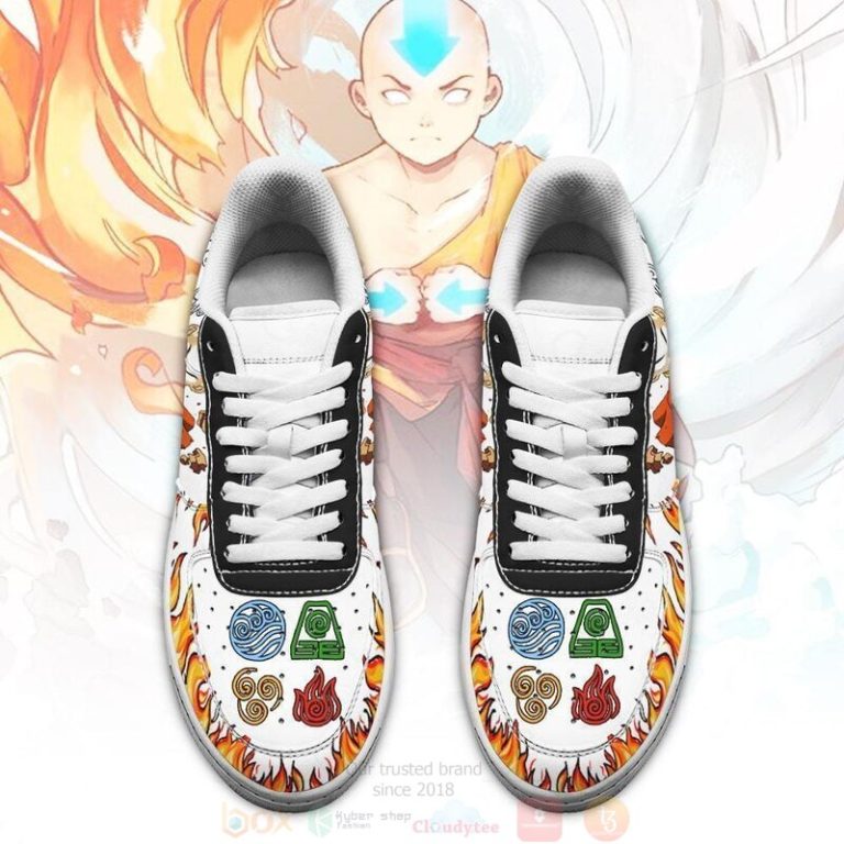 Aang-Avatar-Airbender-Four-Nation-Tribes-Avatar-Anime-Air-Force-Shoes-2