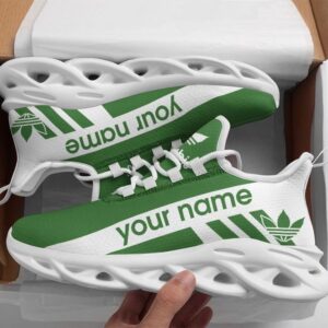 Adidas Cannabis Green Max Soul Shoes Custom Name
