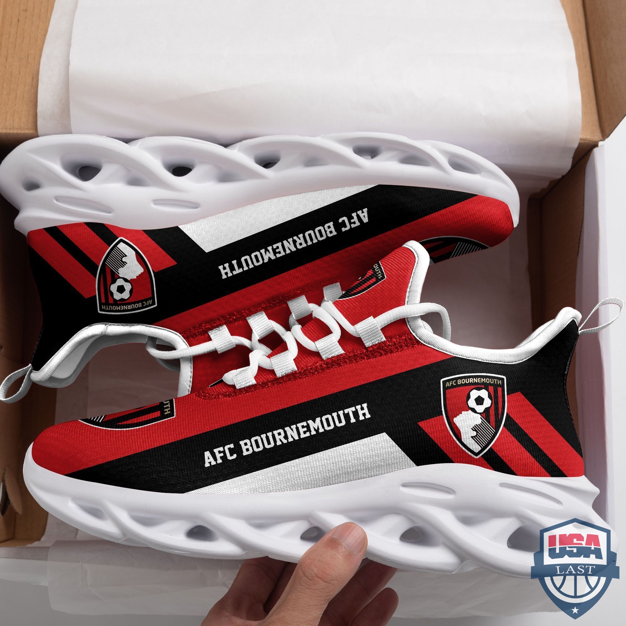 Afc Bournemouth Max Soul Sneakers Running Sports Shoes Afc Bournemouth Max Soul Sneakers Running Sports Shoes
