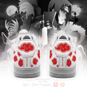 Akatsuki Anime White Air Force Shoes