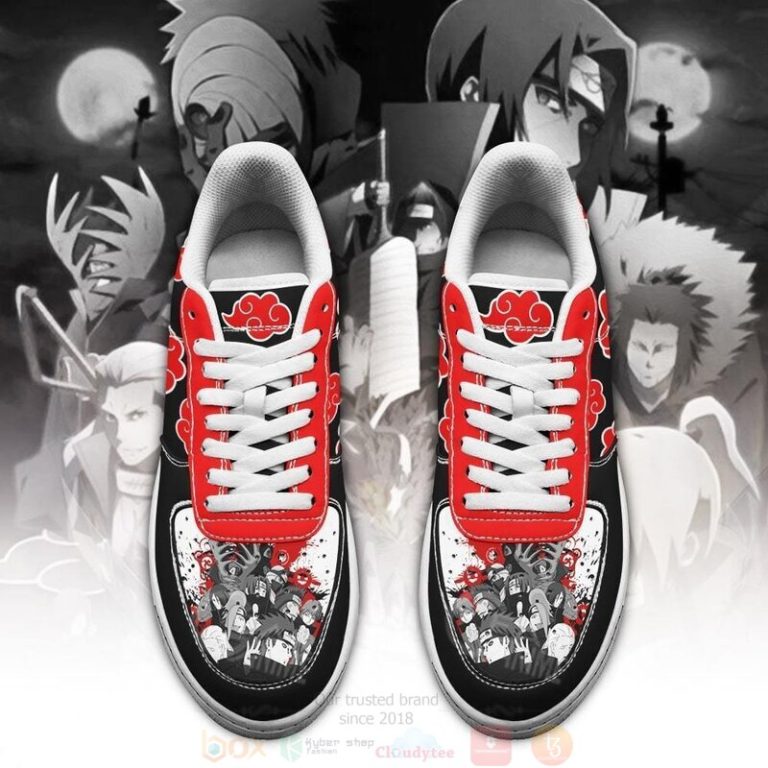 Akatsuki-Cloud-Air-Black-Anime-Air-Force-Shoes-2