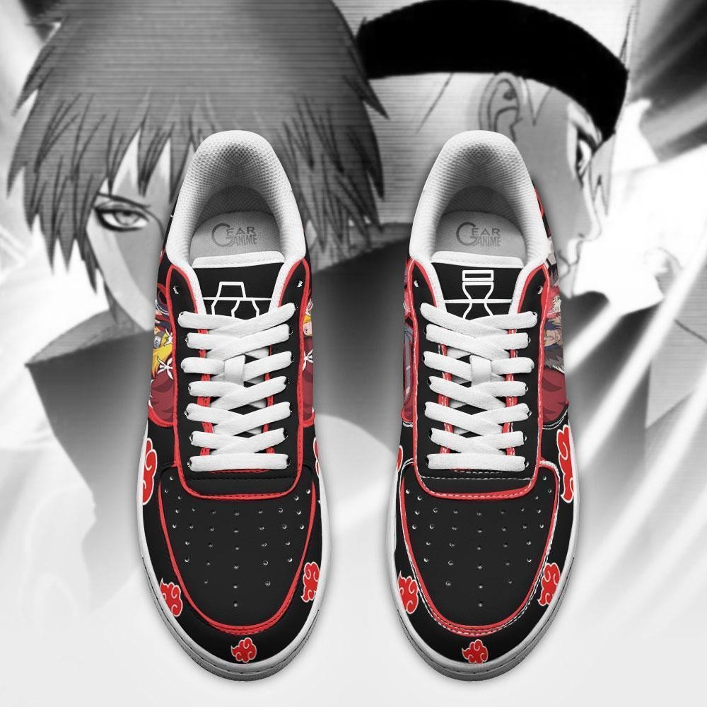 Akatsuki Sasori And Deidara Anime Air Force Shoes Akatsuki Sasori And Deidara Anime Air Force Shoes
