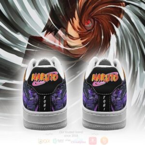 Akatsuki Tobi Anime Leather Air Force Shoes