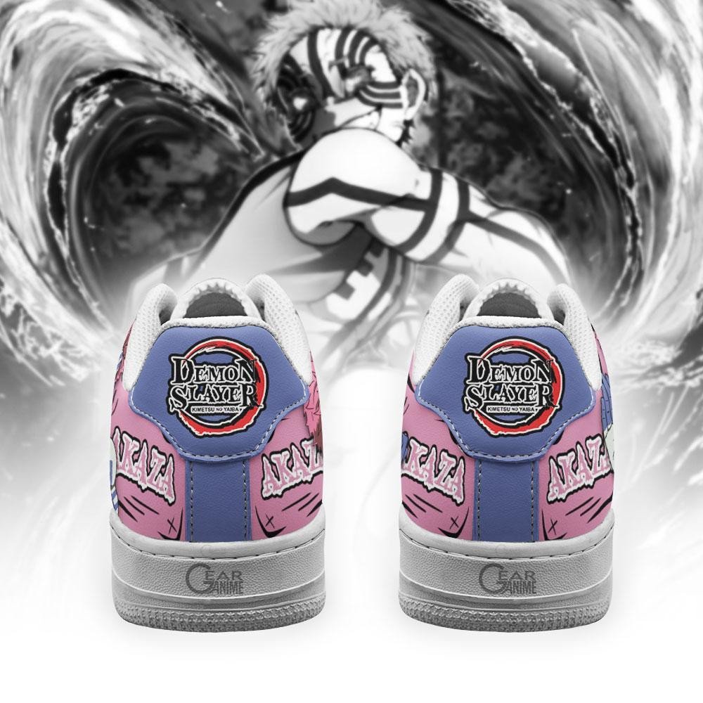 Akaza Anime Demon Slayer Air Force Shoes Akaza Anime Demon Slayer Air Force Shoes