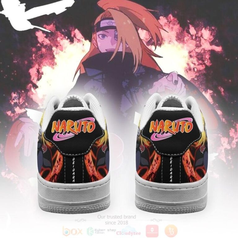 Akt-Deidara-Anime-Leather-Air-Force-Shoes-2