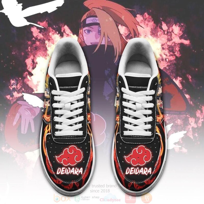 Akt Deidara Anime Leather Air Force Shoes Akt Deidara Anime Leather Air Force Shoes