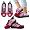 Alabama Crimson Tide Cancer Pink Ribbon Sneakers