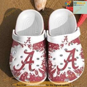 Alabama Crimson Tide Crocband Comfortable Water Alabama Crimson Tide Unisex Crocs Clog Shoes